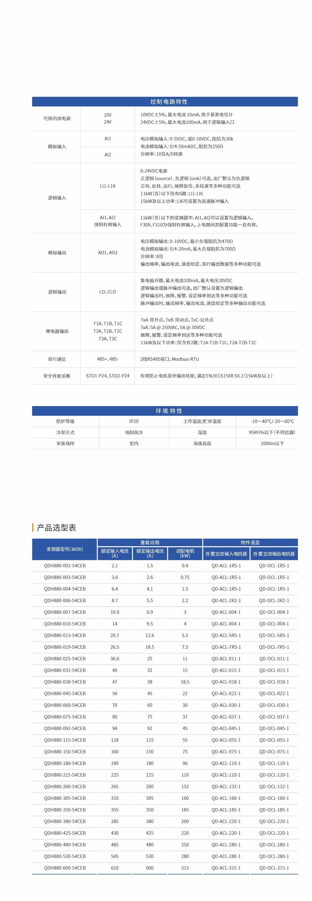 QDH880詳情-性能配置2
